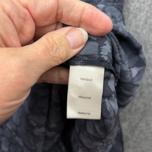 Rebecca Taylor Silk Ruffle Front Mini Dress Women's Size 0 V-Neck - Picture 7 of 9